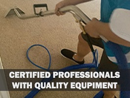 certified carpet cleaning professionals
