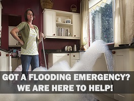 we
                          are here to help with your flooding emergency