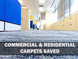 commercial and residential carpets saved